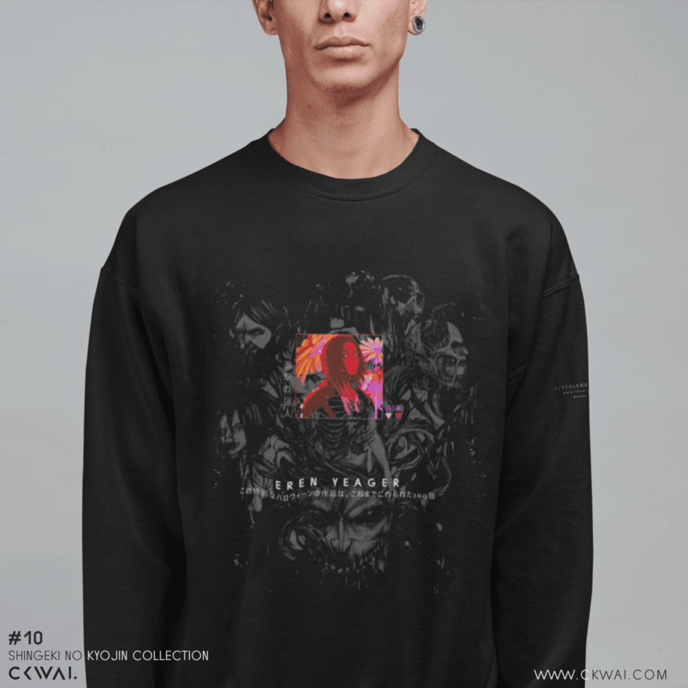 Eren Yeager Attack on Titan T-shirt, Sweatshirt & Hoodie